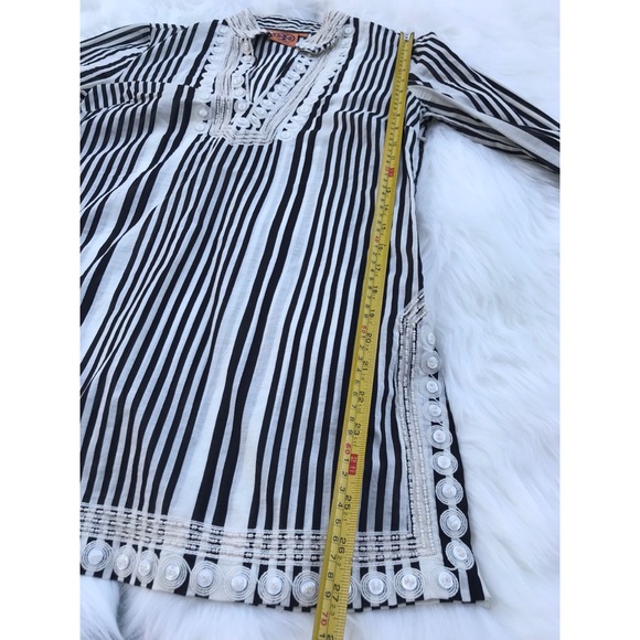 Tory Burch Striped Print Tunic - Picture 3 of 8